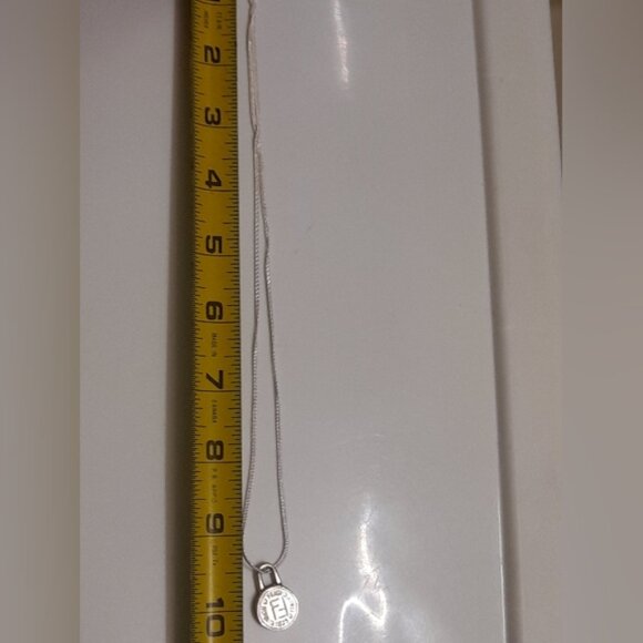 Fendi - Silver Pendant Necklace re-purposed - Picture 9 of 9